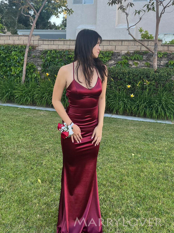 Burgundy Satin Burgundy Spaghetti Strap Prom Dress Burgundy Spaghetti Straps A Line Satin Long Prom Dresses Burgundy Satin Burgundy Spaghetti Strap Prom Dress Burgundy Spaghetti Straps A Line Satin Long Prom Dresses