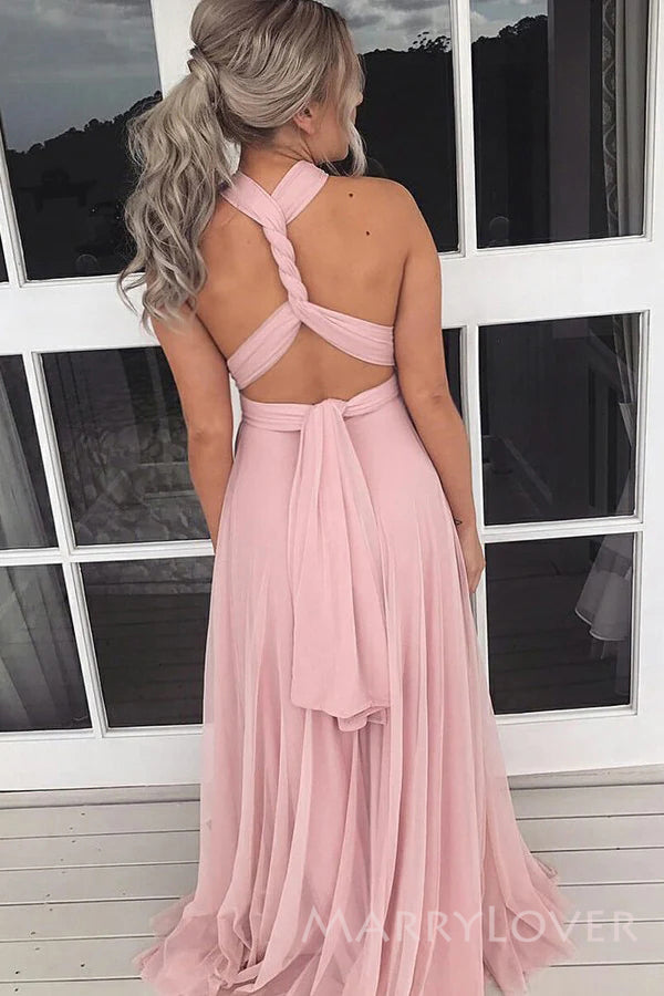 Sexy A-line Long Cheap Custom Bridesmaid Dresses, MRB0288