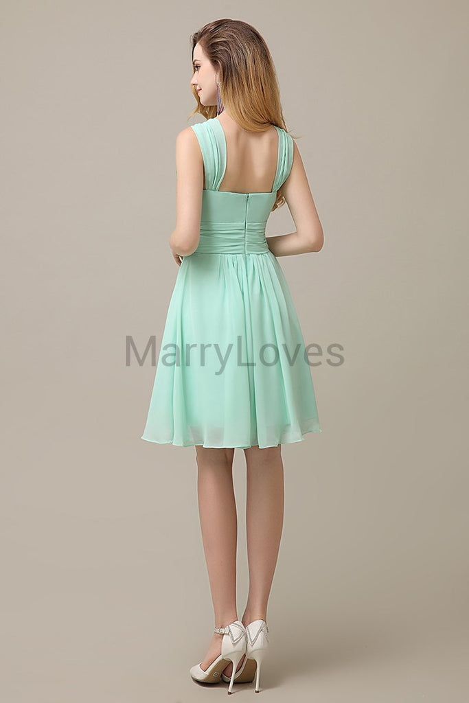 Charming With Appliques Chiffon Bridesmaid Dresses