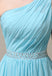 One Shoulder Beading Long Bridesmaid Dress