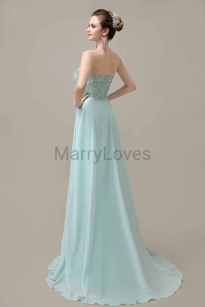 Charming With Appliques Chiffon Bridesmaid Dresses