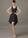 Black Short A-Line Bridesmaid Dresses