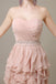 Sweetheart Ruffles Short Bridesmaid Dresses