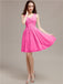 V-Neck Short A-Line Bridesmaid Dresses