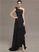 One Shoulder Flowers Bridesmaid Dresses