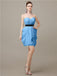 Sweetheart Chiffon Keen Length Bridesmaid Dresses