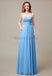 Cross-Pleated Chiffon Bridesmaid Dress with Sweetheart