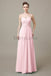 Sweetheart Chiffon Floor Length Bridesmaid Dresses