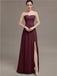 Sweetheart Split Side Bridesmaid Dresses