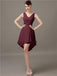 Black Short A-Line Bridesmaid Dresses