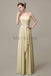 Strapless Pleats Chiffon Bridesmaid Dresses