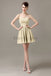 Sweetheart Chiffon Short Bridesmaid Dresses