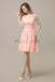 Charming With Appliques Chiffon Bridesmaid Dresses