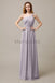 A-line One Shoulder Pleats Bridesmaid Dresses