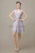 V-neck Sleeveless Chiffon Bridesmaid Dresses