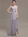 One Shoulder Flowers Bridesmaid Dresses