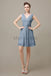 V-neck Sleeveless Chiffon Bridesmaid Dresses