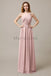 A-line One Shoulder Pleats Bridesmaid Dresses