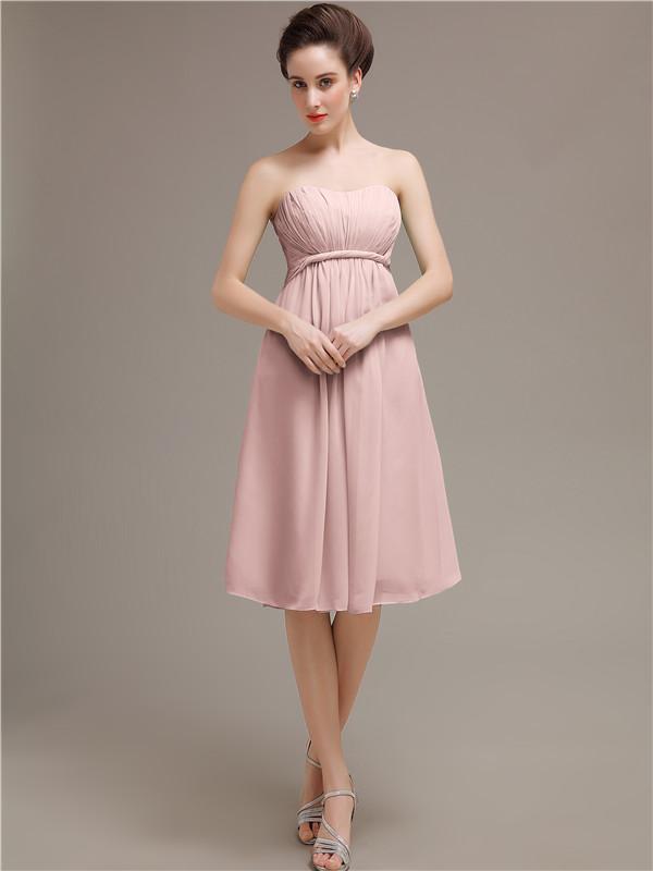 Sweetheart Knee-Length A-Line Bridesmaid Dresses