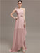 One Shoulder Flowers Bridesmaid Dresses