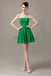 Sweetheart Chiffon Short Bridesmaid Dresses