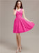 V-Neck Short A-Line Bridesmaid Dresses