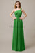 A-line One Shoulder Pleats Bridesmaid Dresses