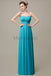Sweetheart Pleats Chiffon Bridesmaid Dresses