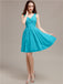 V-Neck Short A-Line Bridesmaid Dresses