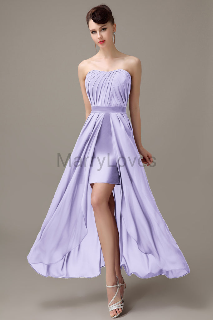 Sweetheart Chiffon Floor Length Bridesmaid Dresses