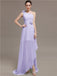 One Shoulder Flowers Bridesmaid Dresses