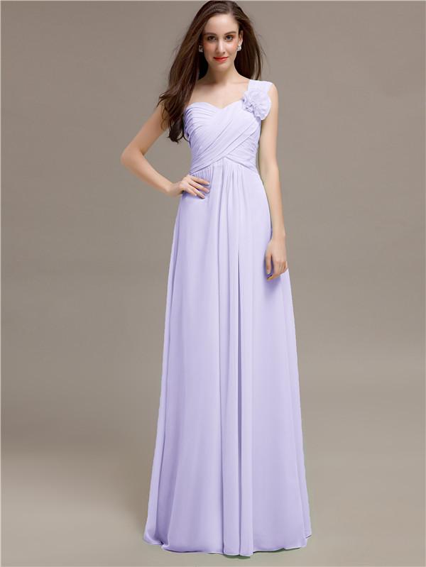 Sweetheart Flower Appliques A-line Bridesmaid Dresses