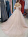 A-line Chic Halter High Split Organza Long Evening Prom Dresses, Cheap Prom Dresses, MR7444