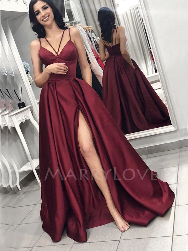 A-Line Long Evening Cheap Long Evening Prom Dresses, Cheap Sweet Prom MarryLover A-Line Long Evening Cheap Long Evening Prom Dresses, Cheap Sweet Prom MarryLover