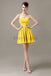 Sweetheart Chiffon Short Bridesmaid Dresses