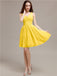 V-Neck Short A-Line Bridesmaid Dresses