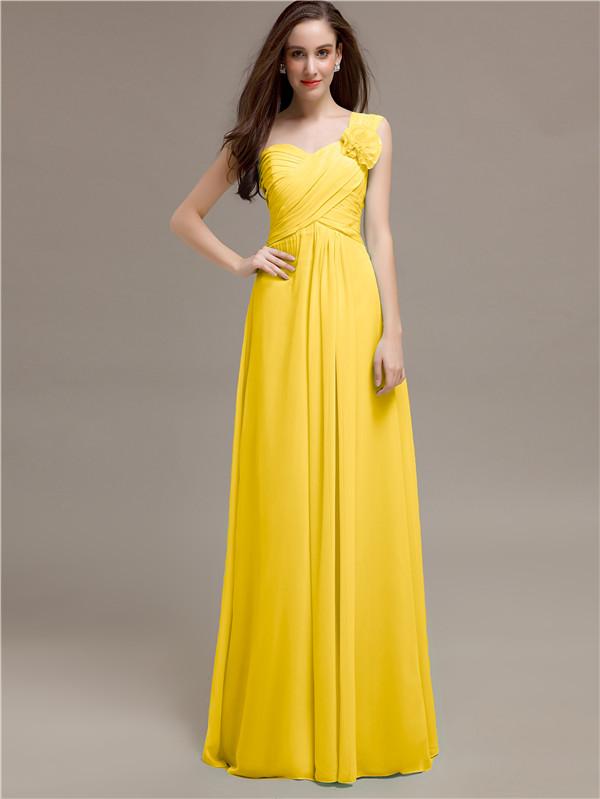 Sweetheart Flower Appliques A-line Bridesmaid Dresses