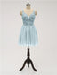 Strap Chiffon Short Bridesmaid Dresses