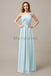 A-line One Shoulder Pleats Bridesmaid Dresses