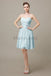 Sweetheart Short Chiffon Bridesmaid Dresses