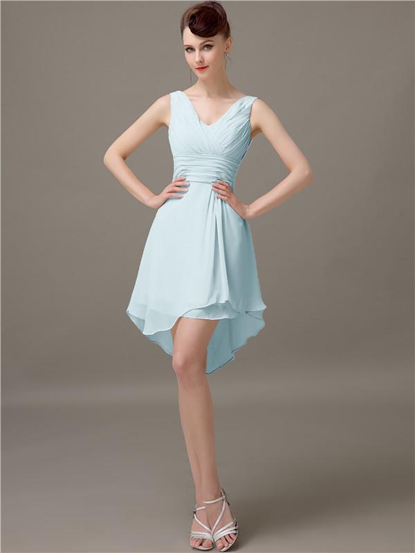 Black Short A-Line Bridesmaid Dresses