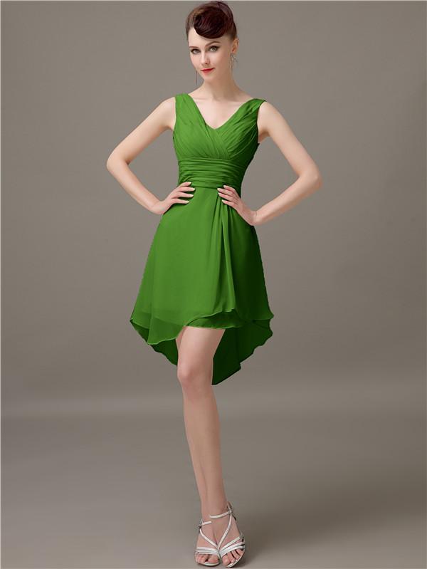 Black Short A-Line Bridesmaid Dresses