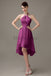 Halter High-Low Chiffon Bridesmaid Dresses