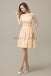 Charming With Appliques Chiffon Bridesmaid Dresses