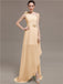 One Shoulder Flowers Bridesmaid Dresses