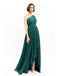 One-shoulder High-low Chiffon Bridesmaid Dresses