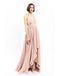One-shoulder High-low Chiffon Bridesmaid Dresses