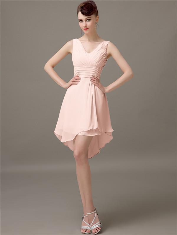 Black Short A-Line Bridesmaid Dresses