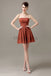 Sweetheart Chiffon Short Bridesmaid Dresses