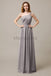 A-line One Shoulder Pleats Bridesmaid Dresses